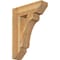 Ekena Millwork Legacy Slat Rough Sawn Bracket, Western Red Cedar, 6"W x 22"D x 30"H BKT06X22X30LEC06RWR - alternate 1